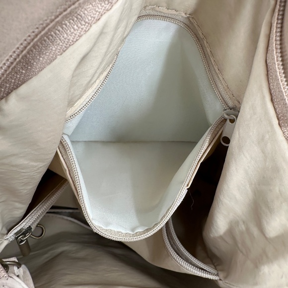 BORSE in PELLE Leather Shoulder Bag Made in Italy with Crossbody Strap in Tan - Picture 10 of 13